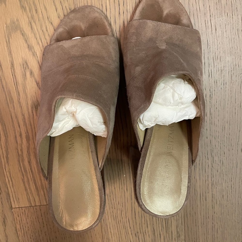 Stuart Weitzman Heeled Mule Sandals - image 4